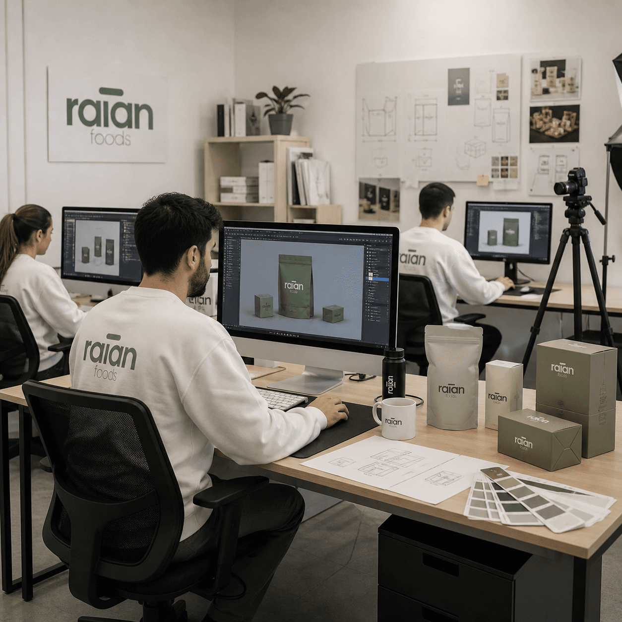 Diseño y revisión de packaging RAIAN