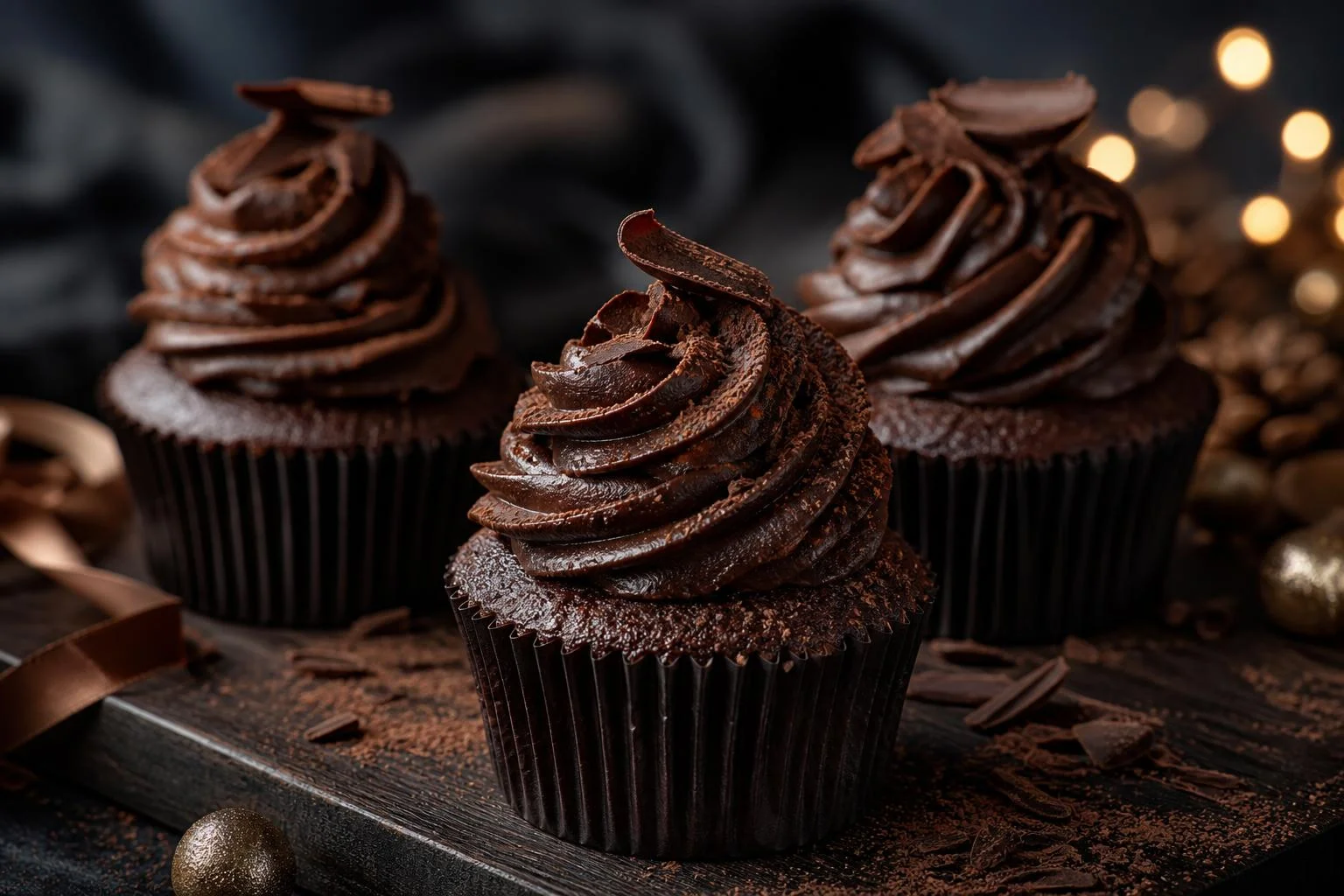 Cupcakes de cacao con buttercream RAIAN preparada como receta RAIAN