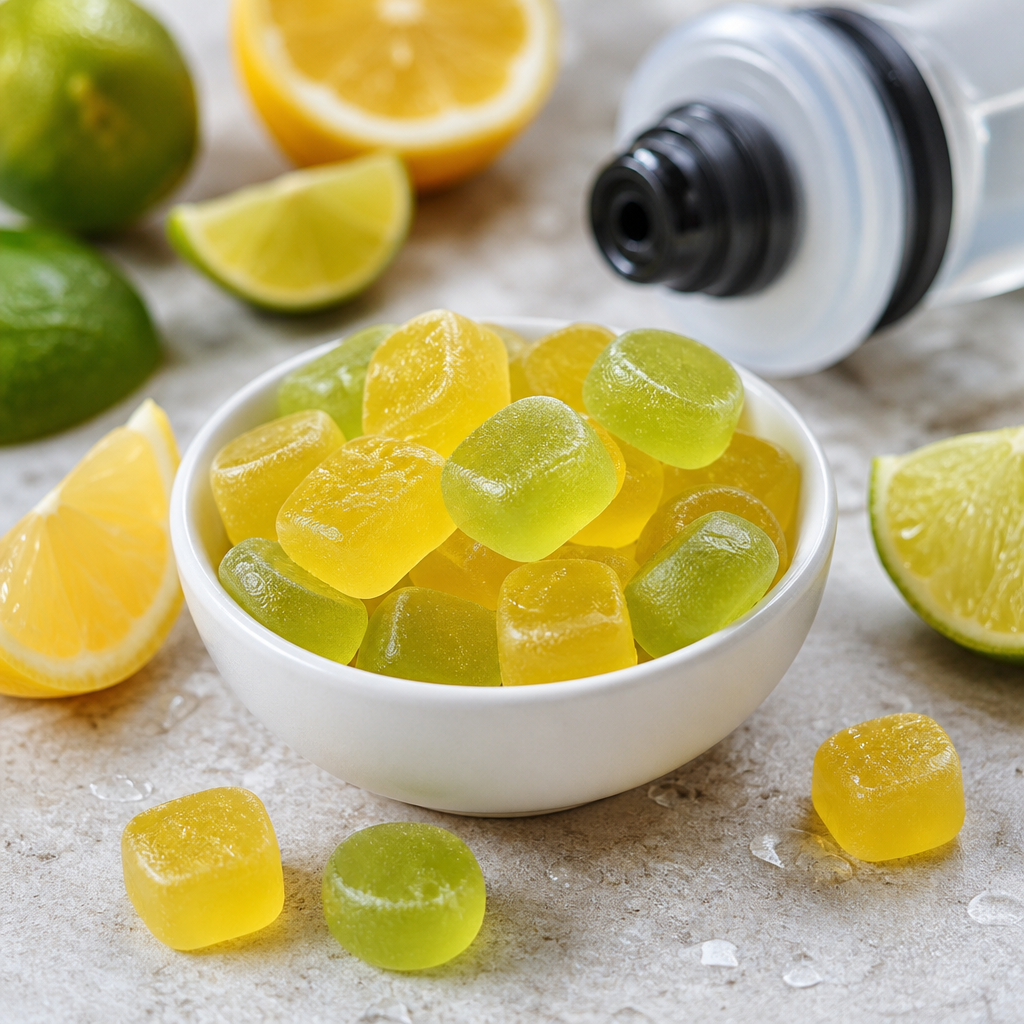 Gominolas fitness de electrolitos preparada como receta RAIAN